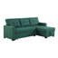 Canapé-lit et chaise longue réversible de 83 po Minkley-861944121