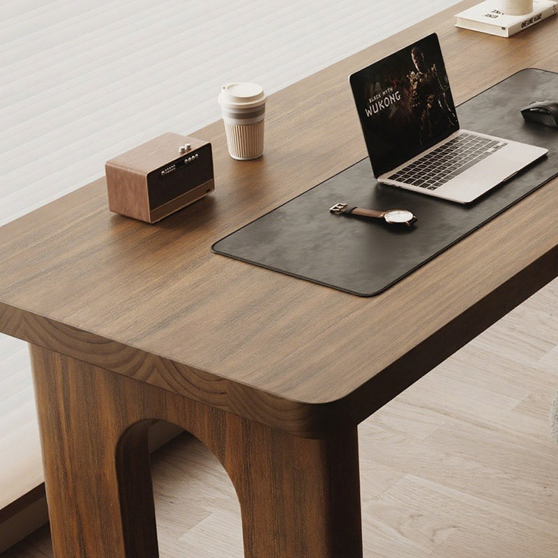 Bureau rectangulaire en bois massif, H 29,53 po x l 78,74 po x P 23,62 po