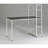 Reversible Smart Workstation Wooden Desk White/Brown