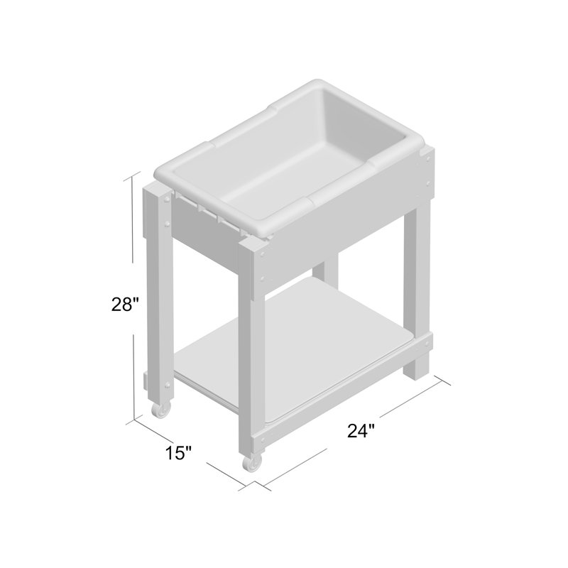 Petite Sand and Water with Top/Shelf
