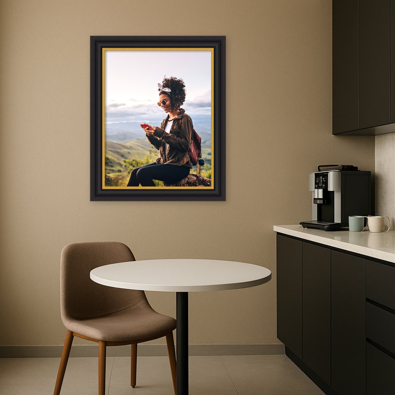 Cadre photo Sierra, 22x28, Sierra Black Brown
