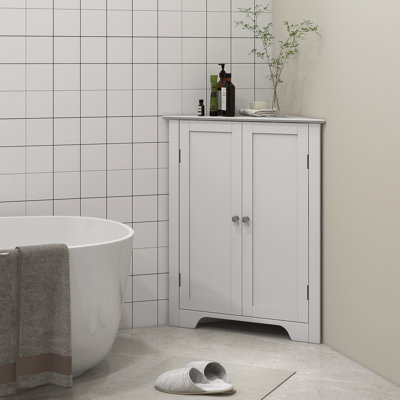 Armoire de salle de bain autoportante l 25,5 po x H 31,5 po x P 12,75 po