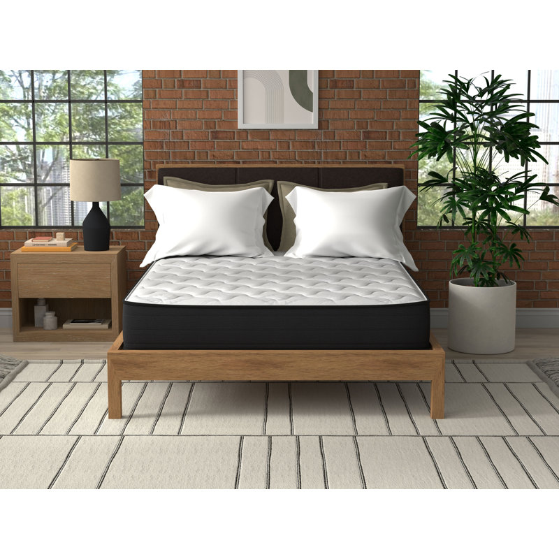 Matelas hybride 9 po Wayfair Sleep - ferme - simple TG, 9", Simple très long