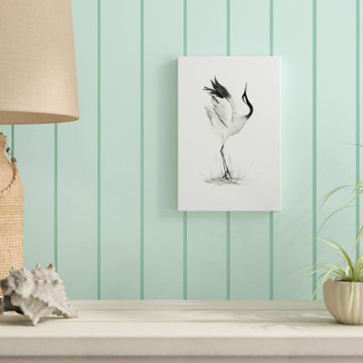 Japanese Cranes I by Naomi McCavitt - Painting