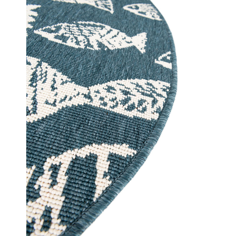 Tapis intérieur / extérieur d'extérieur Coastal, Ovale 4 pi 1 po x 6 pi 1 po
