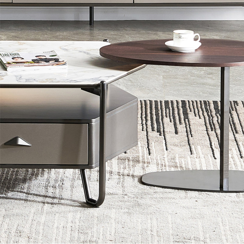 Table basse avec meuble télé italien