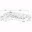 Canapé modulaire capitonné à boutons Balta