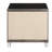 Luxor 2-Drawer Nightstand in Dark Champagne