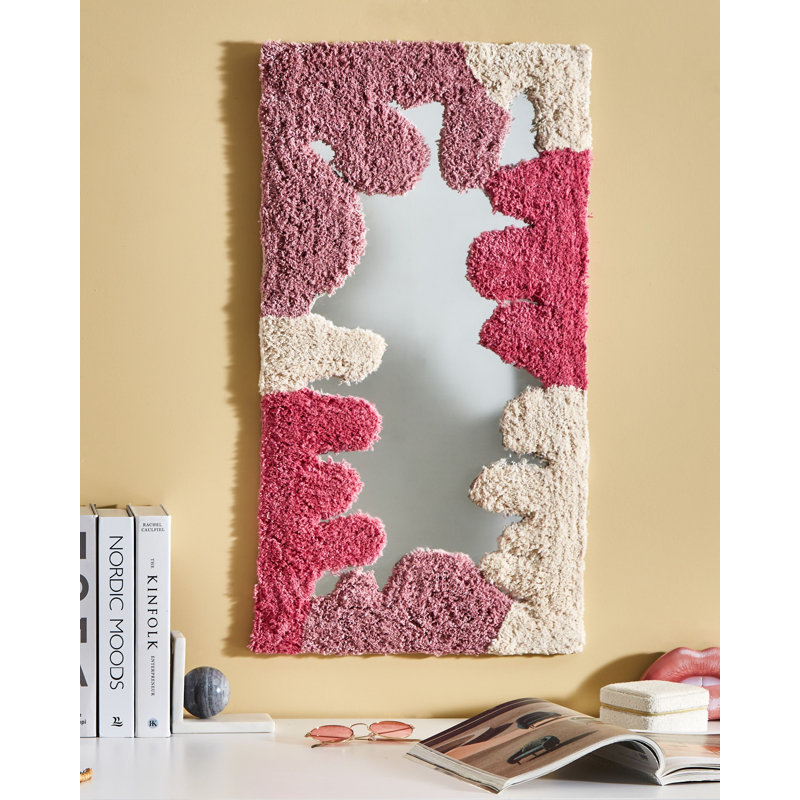 Fabric Rectangle Mirror