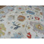 Tapis oriental turc Oushak coloré noué à la main 10 pi 2 po x 14 pi 4 po 7C049BDAAEC84356B5CB929397CC2D24