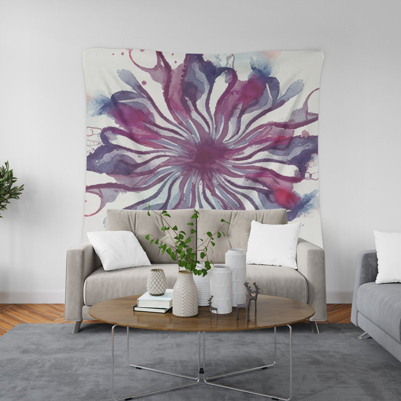 Tapisserie murale, H 80 po x l 68 po x P 0,8 po