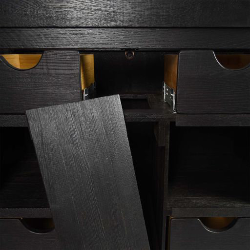 Vintner 36" Single Bathroom Vanity Base Only, Noir