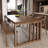 Simple Rectangular Solid Wood Dining Table Sets-110476455