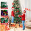 Arbre de Noël à pointe floquée-767394474