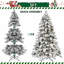 Arbre de Noël floconné en forme d'épouvantail avec embouts en PVC-1672521541