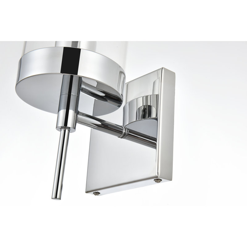 Annisha Dimmable Vanity Light, 11" H x 32" W x 32" D, 4 Lights, Chrome