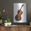 Art mural en métal «Cello» par Mark Ashkenazi Lark Manor ™-747766920