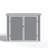 5 ft. W x 2 ft. D Resin Horizontal Storage Shed-100782148