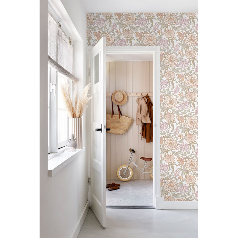 Double rouleau Chalmer Floral, Pastel
