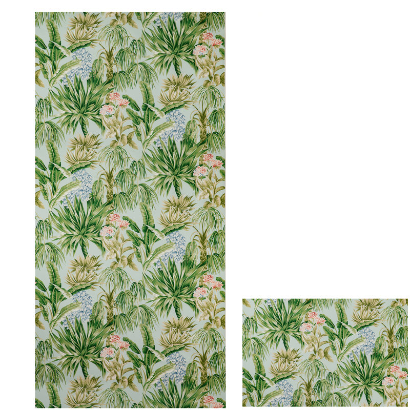 Mindoro Caluya Print Fabric, Green/Blue