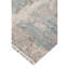 Hand Knotted Area Rug in Blue And Silver