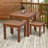 Square Teak Outdoor Side Table