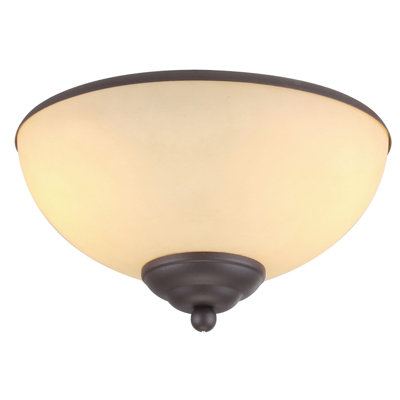 10.7'' 2 - Light Bowl Ceiling Fan Light Kit