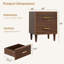 Jamyira 2-Drawer Manufactured Wood Nightstand-1137370391