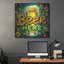 «Beer Here» par Rey Klimt, art mural en métal-580789882