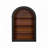 4-Tier Arched Bookshelf