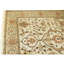 Hand Knotted Wool Area Rug in Gold