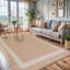 Tapis intérieur / extérieur beige Mekih-1544473326