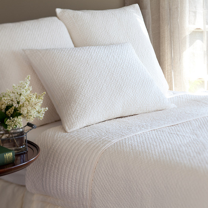 Grace Cotton Quilt, Full / Double Quilt, White