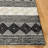 Stimpson Striped Handmade Flatweave Wool/Cotton Ivory/Black Area Rug-1333846515