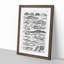 Study of Reptiles by Oliver Goldsmith - Picture Frame Drawing Print-55727479-55727480