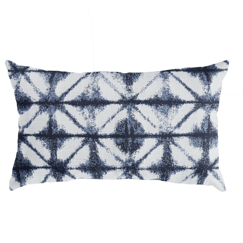 Coussin intérieur / extérieur Eveling, Bleu
