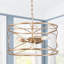 Luminaire suspendu moderne 3 lumières Glam Cage