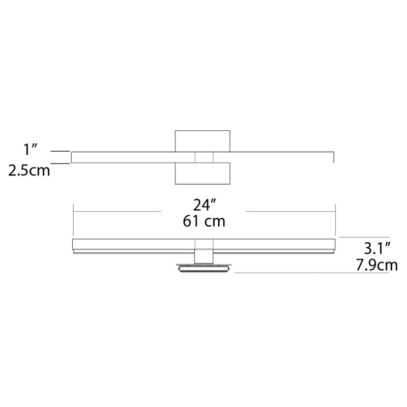 Lino 1 - Light LED Vanity Light