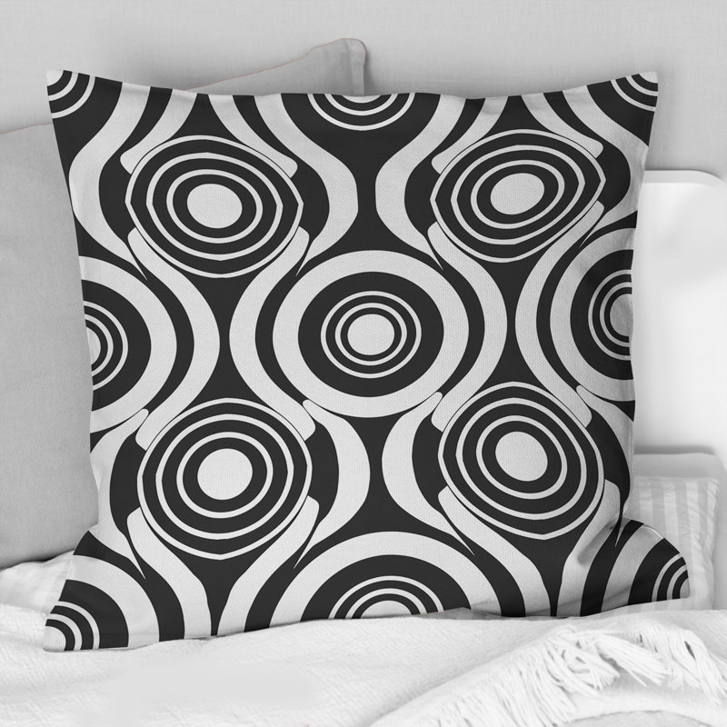 Coussin Retro Art, H 18 po x l 18 po