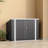 Atrice 6 ft. W x 3 ft. D Metal Garbage Shed-458522149