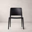 Chaise en plastique Durham, noir-1782289599