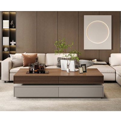 Italian style minimalist coffee table