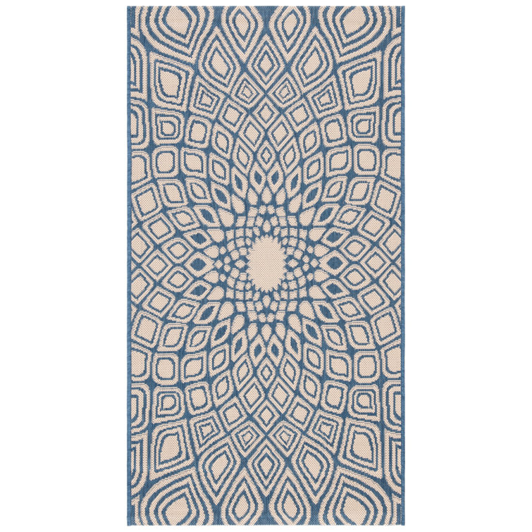 Arneshia Polka Dots Handmade Tufted Wool Gray/Ivory Area Indoor/Outdoor Area Rug