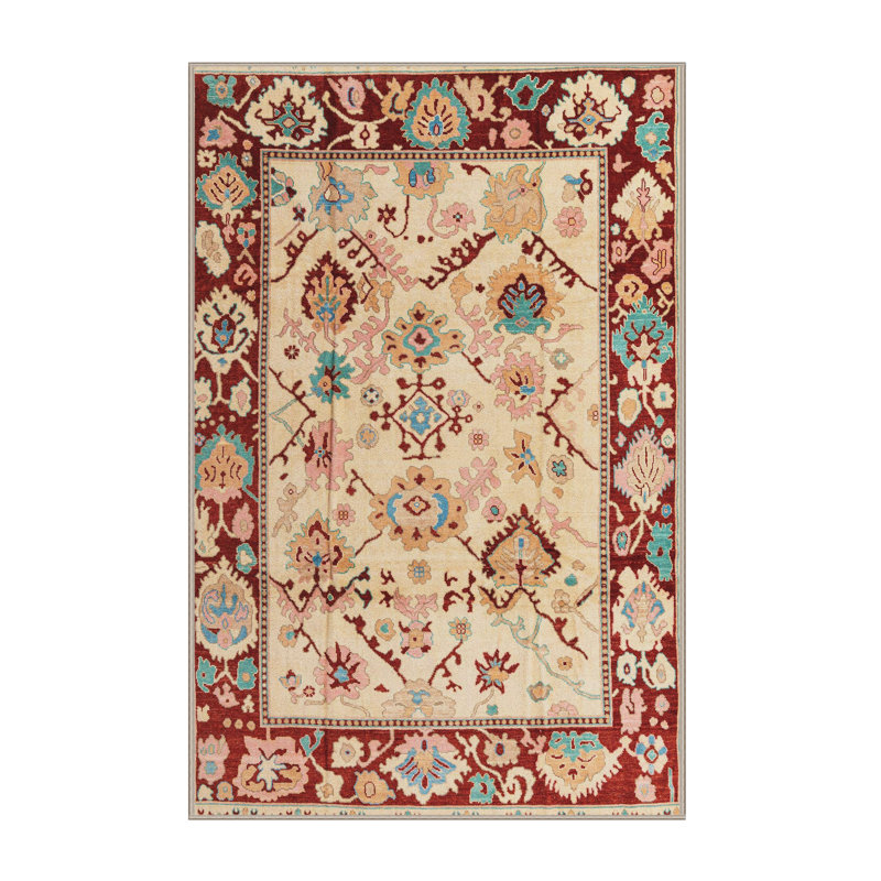 Tapis abstrait moderne 4332, Rectangle 3 pi x 5 pi