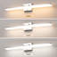 Barre de salle de bain à DEL à intensité variable 32 "pour miroir Tameaka 3000K / 4000K / 5000K réglable 24W-115747767