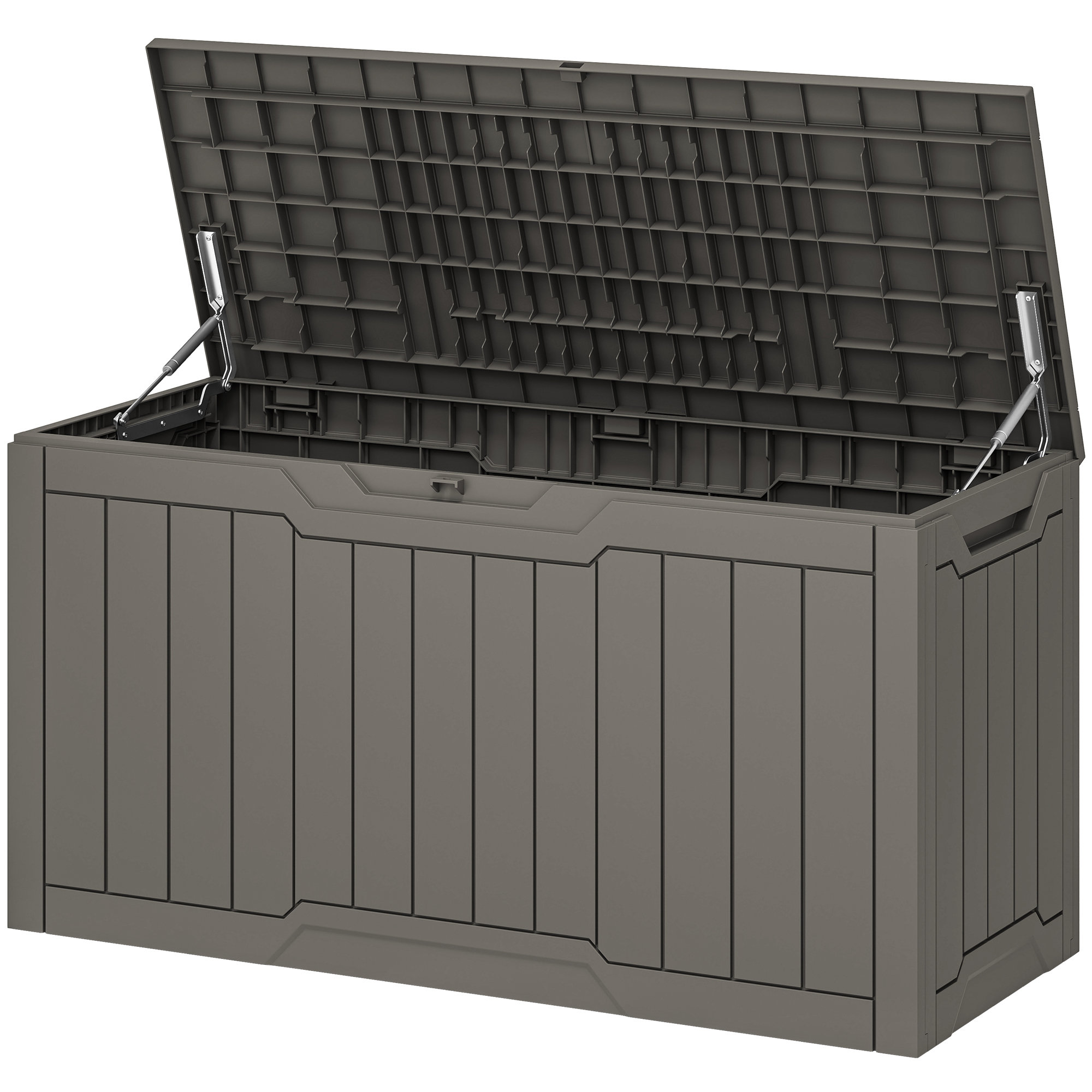 Balconera 80 Gallon Water Resistant Resin Lockable Deck Box & Reviews ...