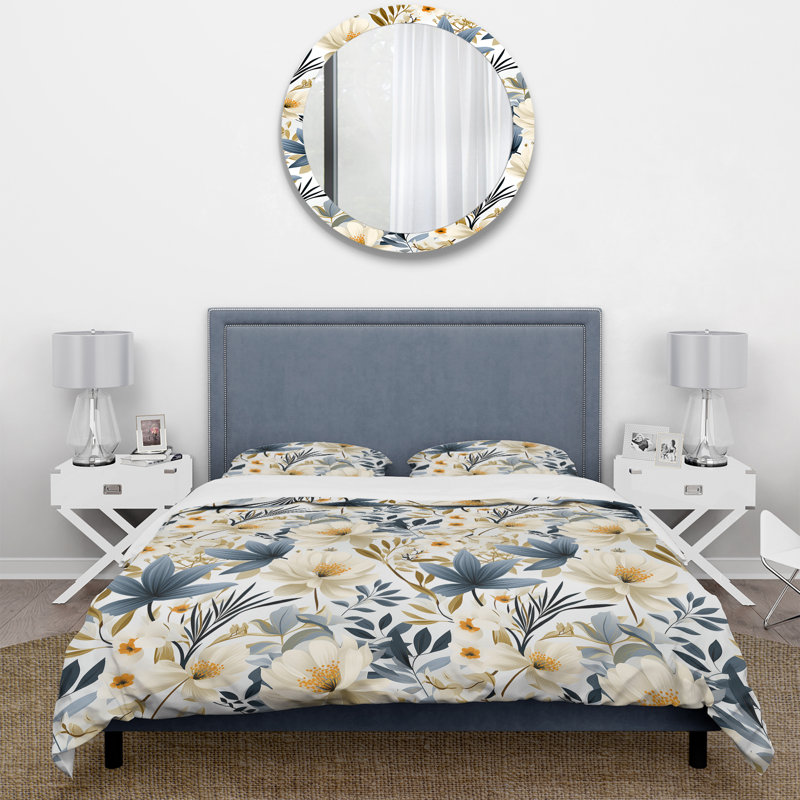 Literie Serene Jungle II, Housse de couette pour très grand lit et 2 très