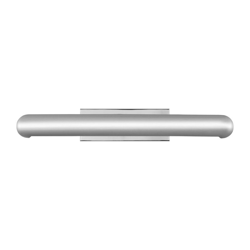Agra LED Wall Mounted, 4.5" H x 8.5" W x 18" D, Polished Nickel