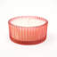 Bougie en cire parfumée Posh Radiance - orange, vase en verre fait à la main, mélange de cire de soja pour une combustion durable et une ambiance améliorée
