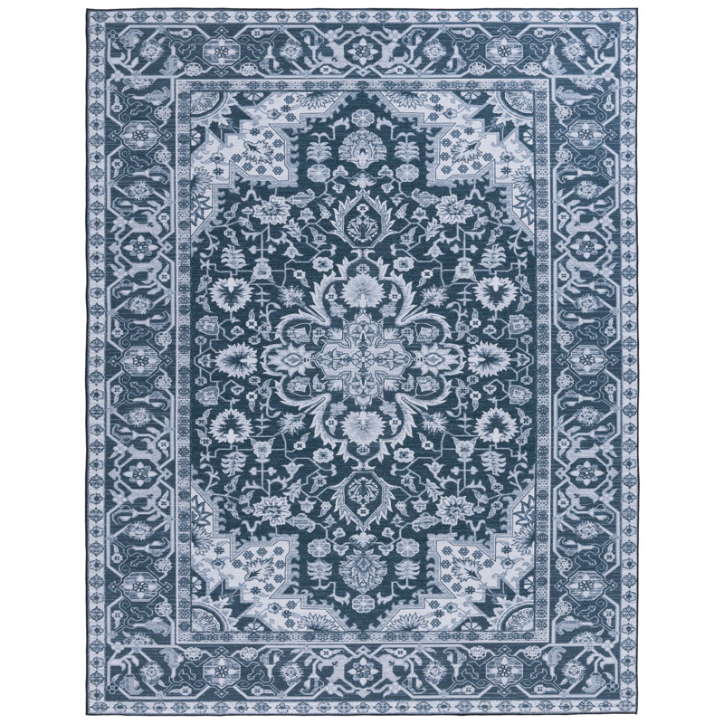 Eileena Performance Machine Washable Oriental Rug, Rectangle 8' x 10'